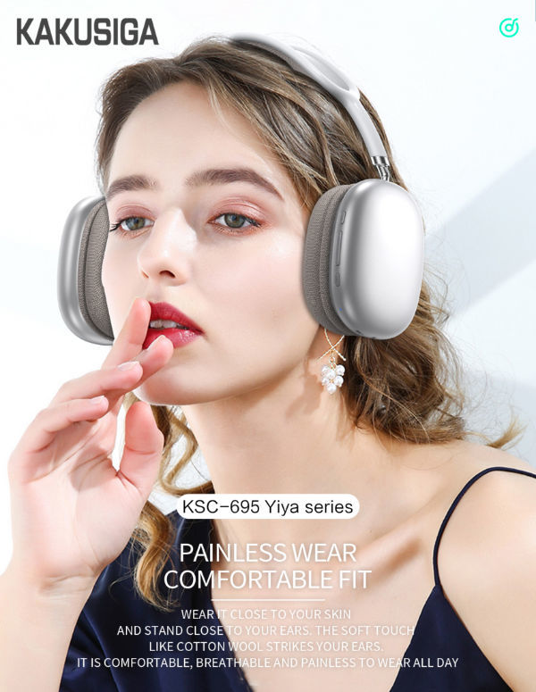 KAKUSIGA Bluetooth Headphone Hot Sale Headsets BT 5.0 Wireless Headphones Headset Earphone supplier