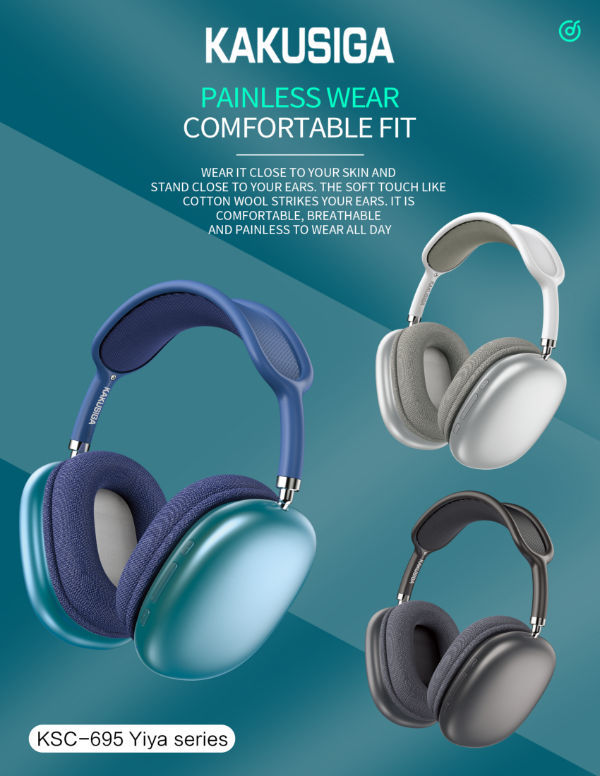 KAKUSIGA Bluetooth Headphone Hot Sale Headsets BT 5.0 Wireless Headphones Headset Earphone supplier