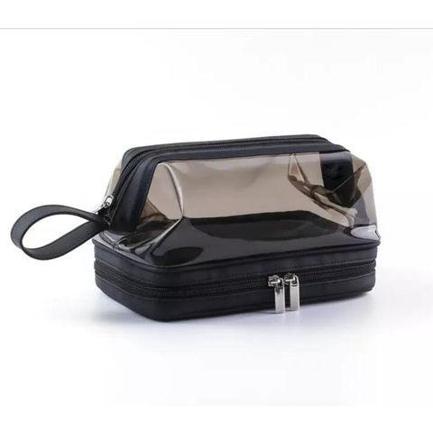 Buy Wholesale China Wholesale Promotion Transparent Makeup Bag Organizer  Portable Clear Pvc Travel Round Designer Cosmetic Bag For Men & Cosmetic Bag  at USD 2.5