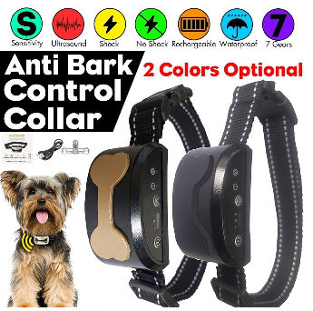 sparkly pets bark collar