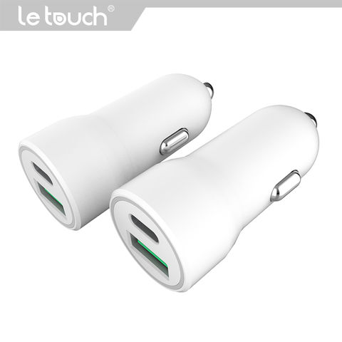 PD20W+QC3.0 A+C Dual-Port Kfz-Ladegerät, unterstützt Schnellladen für iPhone 12/13 Serie
