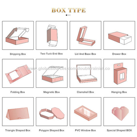 Caja de almacenamiento rosa de lujo, cartón, ropa, joyería, cosméticos, embalaje de regalo con cajón de papel deslizante