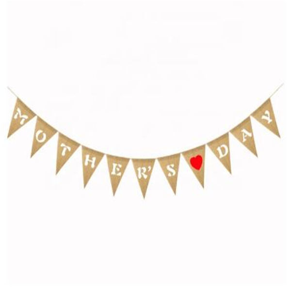 Europe And United States Party Decoration Mother To Be Heart Burlap Banner Garland Decoration I Love Mom Party Banner Party Decorations Buy China I Love Mom Party Banner On Globalsources Com