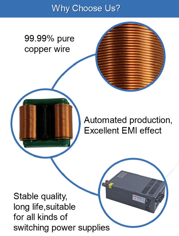 High Reliability Sq 1918 Series Toroidal Choke Coil Power Inductor for