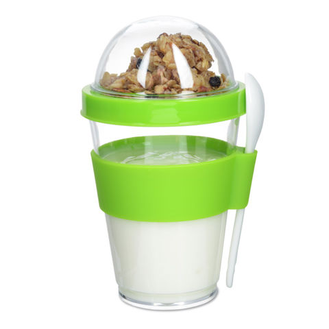 Portable Yogurt and Cereal to-Go Container Cup - China Yogurt Container and  Yogurt Cup price