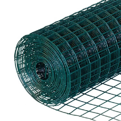 Welded Galvanised PVC Plastic Coated Fencing Chicken Wire Mesh