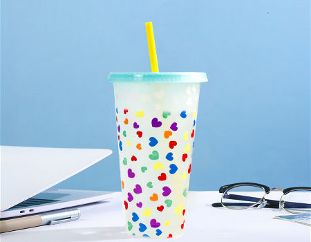 Temperature sensitive Hot Water Color Changing Cup Plastic - Temu