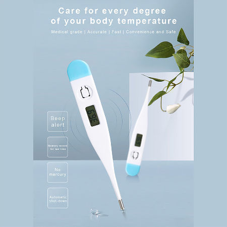 Buy Wholesale China Small Digital Oral Thermometer Armpit Digital Rigid  Thermometer For Baby And Adult & Small Digital Thermometer at USD 0.3