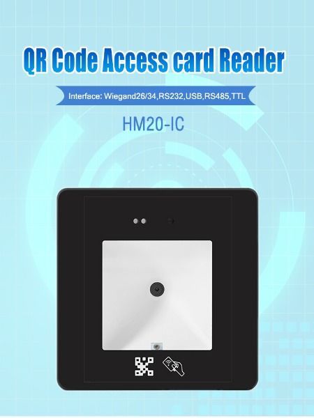 Hotel Building Access Control IC Card Reader QR Door Lock HM-20, Hotel ...