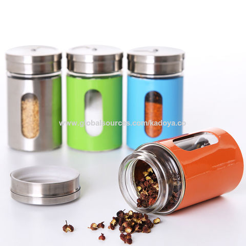 Buy Wholesale China Hot Selling Customized Colourful Spice Jar