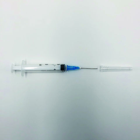 Wego 1ml 3 Ml 5ml 10ml 20ml 60ml Disposable Plastic Luer Lock Syringes with  Needle