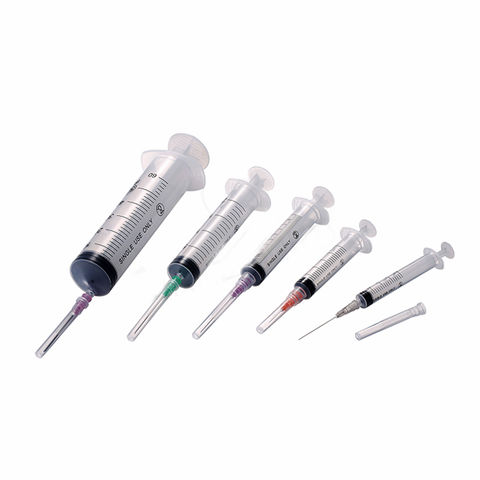 Buy Wholesale China 1ml 3 Ml 5ml 10ml 20ml 60ml Disposable Plastic Luer  Lock Syringes With Needle & Disposable Syringes at USD 0.04