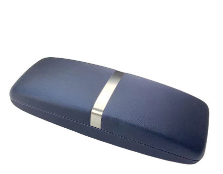 Protective Holder for Glasses and Sunglasses Noble Hard Shell Brushed Eyeglass Case