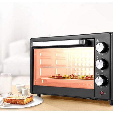 Mini Oven, Electric Oven,12L Toaster Adjustable Temperature Control Home  Baking Cake Pizza Multiple Cooking Functions