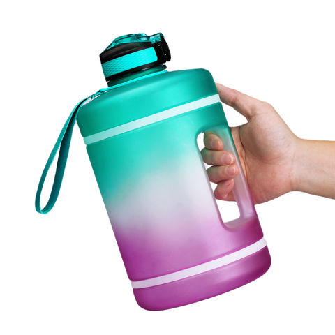 Large Capacity Gradient Luxury Sport Water Bottle Portable