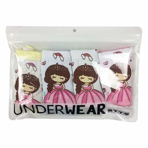 Kids Series Comfy Cotton Baby Underwear Little Girls Assorted Briefs  Princess Panties (pack Of 4) - China Wholesale Panty $6 from Shanghai  Jspeed Group Limited
