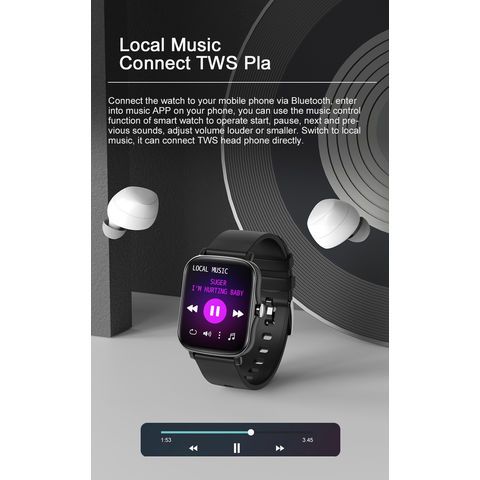 Buy Wholesale China Smart Watch With Bluetooth Call Local Music