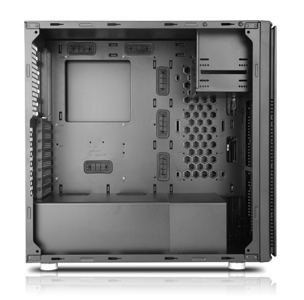 Computer System Box Front Panel SAMA classic style atx case mesh front panel computer cabinet power ...