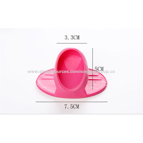 Doigtiers en silicone Mini clip d'isolation thermique pour les mains Clip de pot anti-brûlure multifonctionnel en silicone