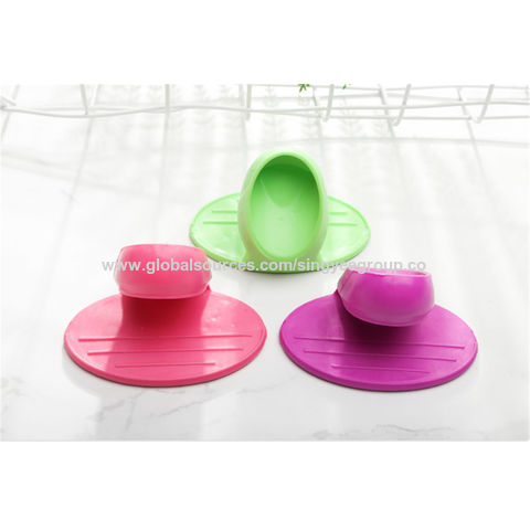 Doigtiers en silicone Mini clip d'isolation thermique pour les mains Clip de pot anti-brûlure multifonctionnel en silicone