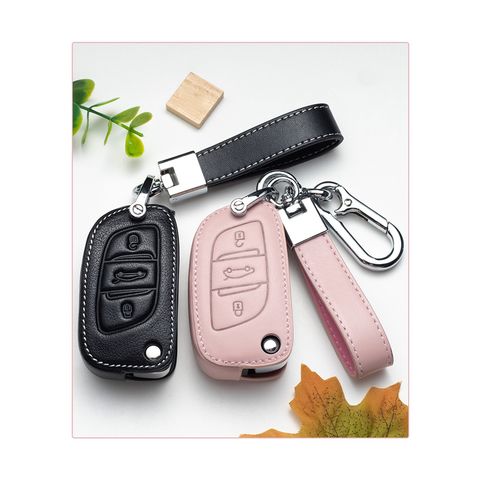 Personalized Leather Key Case