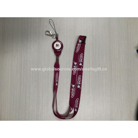 New Blank Sublimation Leather ID Card Holder with Lanyard