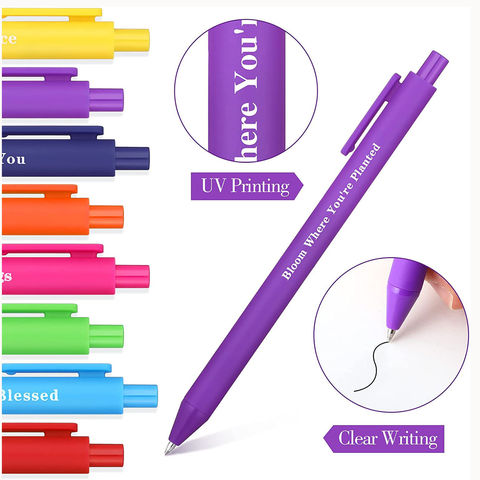 50 Pcs Inspirational Pens Bulk Motivational Ballpoint Pen Funny