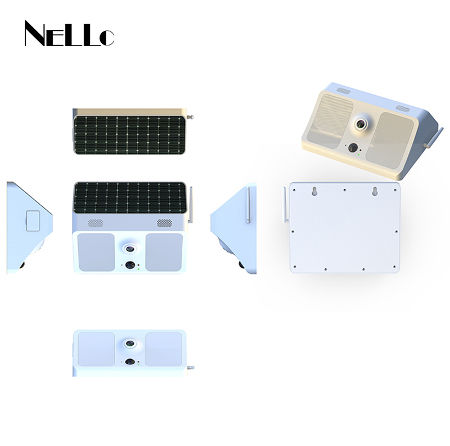 1080P Outdoor solar IP camera LED Smart Lights IP67 Waterproof WIFI APP Control Garden Light camera supplier