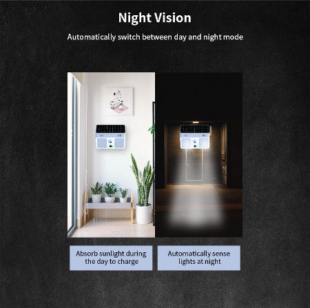 1080P Outdoor solar IP camera LED Smart Lights IP67 Waterproof WIFI APP Control Garden Light camera supplier