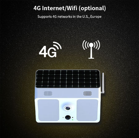 1080P Outdoor solar IP camera LED Smart Lights IP67 Waterproof WIFI APP Control Garden Light camera supplier