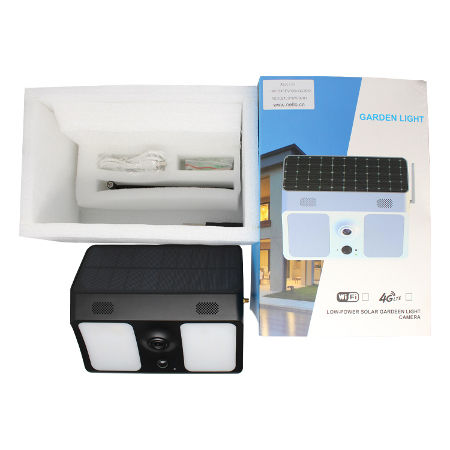 1080P Outdoor solar IP camera LED Smart Lights IP67 Waterproof WIFI APP Control Garden Light camera supplier