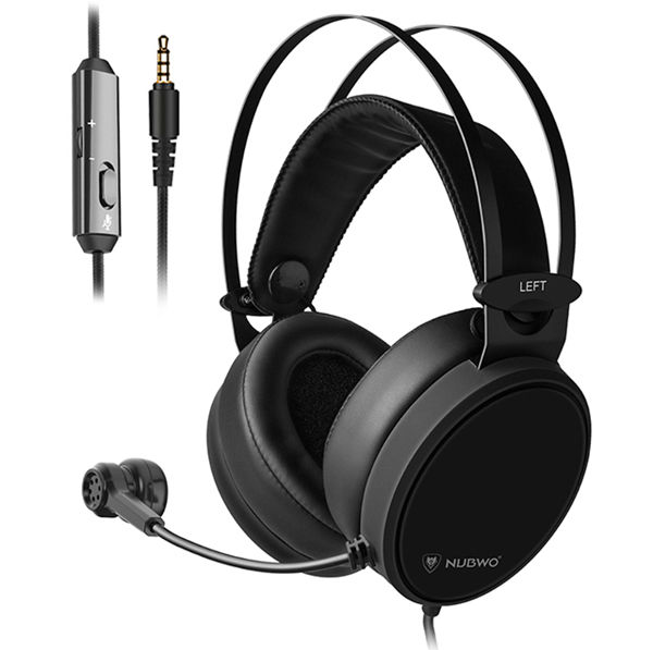 Buy Wholesale China N7d High Quality 3.5mm Black Pc Stereo Headphones Gaming  Headset With Mic For Ps4/ps5 & Stereo Headphones at USD 11