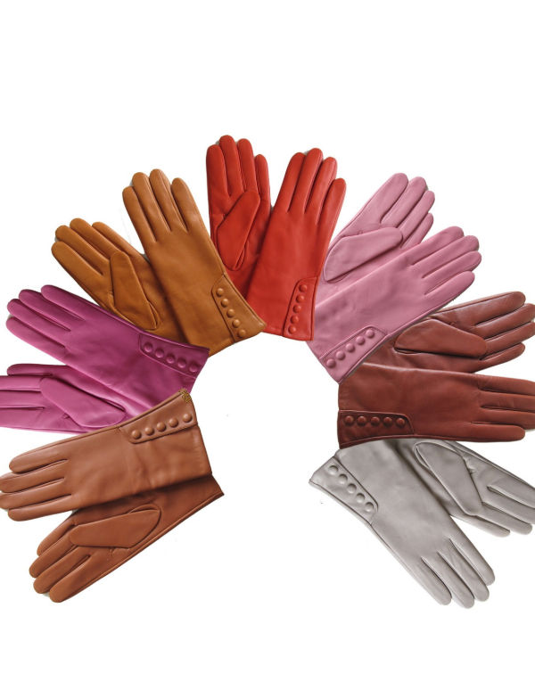 Ladies Genuine Leather Gloves Leather Gloves High-Quality Women's Gloves New 