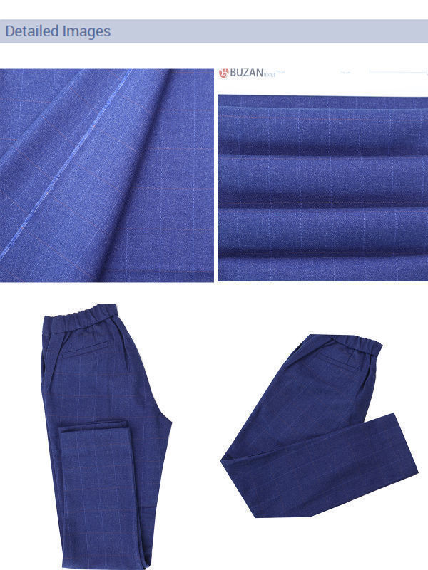 Fashion design tr fabric 55 cotton 45 polyester blend fabric for men's