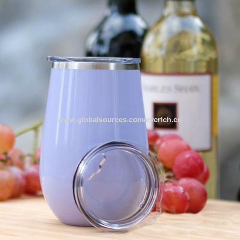 Buy Wholesale China 12oz Sublimation Tumbler Hot-sale Stainless Steel Wine  Bottles Tumblers Double Wall Vacuum Tumblers & Wine Cup at USD 2.35