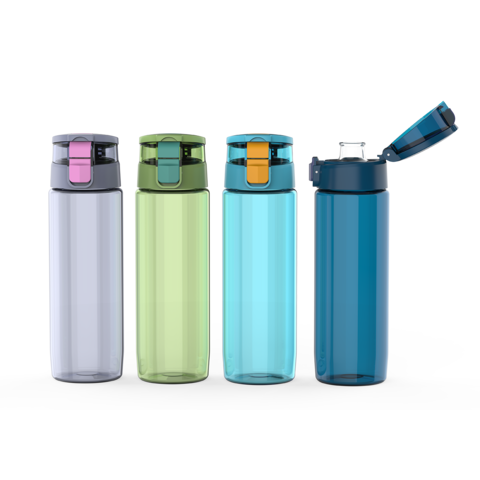 Gadget, Shaker Bottle Tritan Plastic 20 oz-4 Colors (ECO)