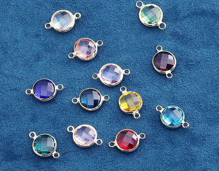 Buy Wholesale China Rhinestone Charms For Jewelry Making, Double