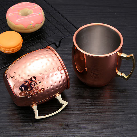 Pure Copper Insulated Beer Mug - Portable