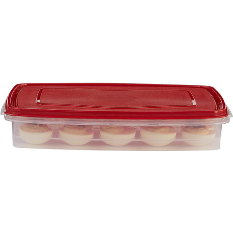 1pc Egg Storage Container, 15 Grids Large Capacity Egg Keeper, Refrigerator  Food Classification Storage Box