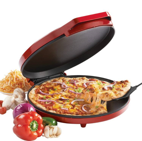 Electric pizza pan household 12 Inch Non-Stick Pizza Oven Calzone Maker ...