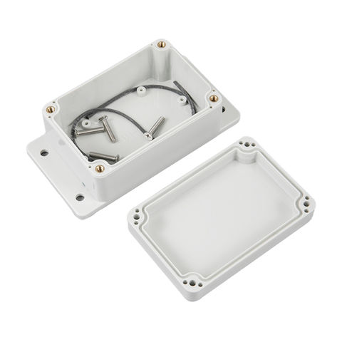 Custom Ip67 Waterproof Electrical Junction Box Grey Color Clear
