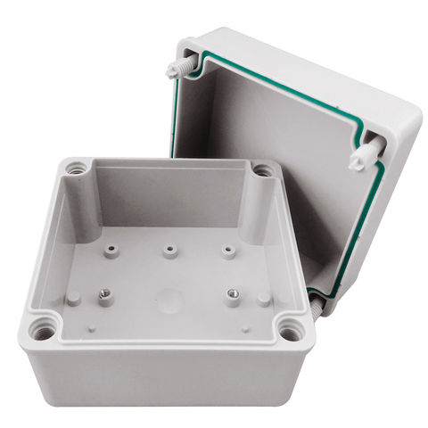 Factory Direct High Quality China Wholesale 125x125x100mm Outdoor Ip68  Waterproof Electronic Device Abs Electrical Waterproof Junction Box $3.12  from Shenzhen Posher Electric Co., Ltd