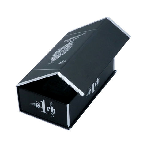 Black Perfume Box Luxury Wholesale Custom Printed Logo Black Card Paper Perfume  Box Design Paper Perfume Bottle Box Gift Packaging Boxes - China Package,  Cardboard Boxes