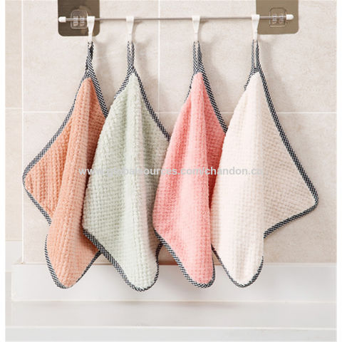 Kitchen Daily Dish Towel, Dish Cloth, Kitchen Rag, Non-stick Oil, Thickened  Table Cleaning Cloth, Absorbent Scouring Pad