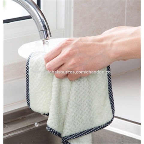 Kitchen Decor and Supplies Lazy Rag Non Woven Disposable Housework Cleaning  Kitchen Absorbs Water And Does Not Lose Hair Household Dry And Wet Dual