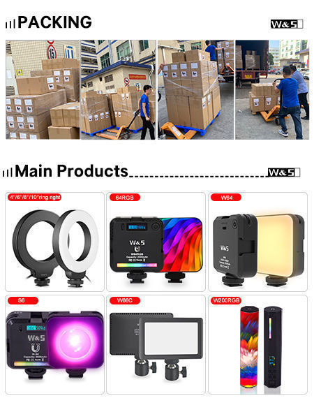 W480 Led Video Light Panel Lighting Kit Dimmable for Camera Photography supplier