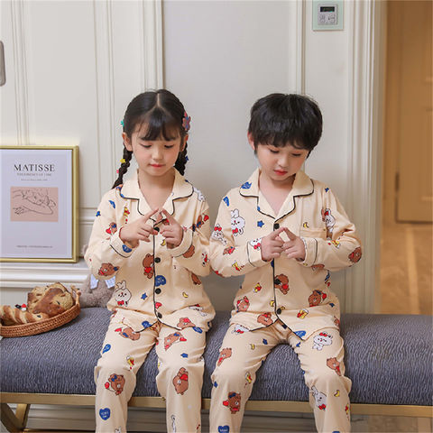Onafhankelijkheid maat Zo veel Buy Wholesale China Pajama Sets For Kids Winter Cotton Warm Sleepwear  Cartoon Animals Print Teens Girls Boys Nightwear & Children Wear Underwear  at USD 4.21 | Global Sources