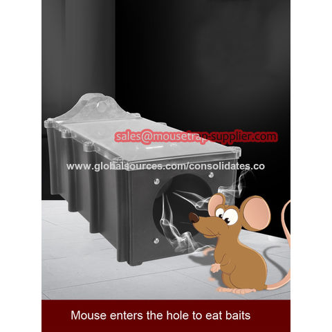 Buy Wholesale China Humane Plastic Multi-catch Rodent Rat Bait Station Mouse  Trap Cage & Bait Station Mouse Trap Cage at USD 7.8