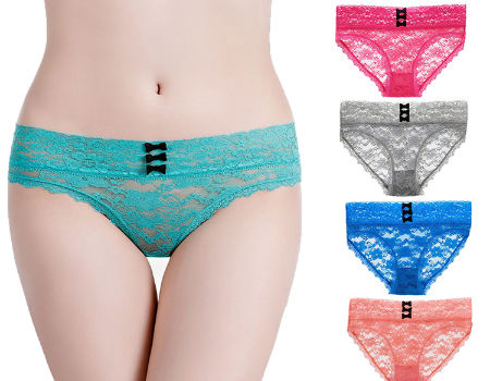 Factory Direct High Quality China Wholesale Women Lace Panties