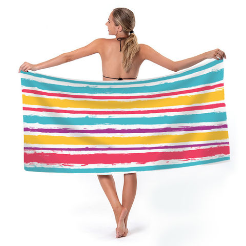 Beach Towel Gift 100% Polyester Custom Print Bath Towels Luxury Hotel -  China Towel and Microfiber Towel price